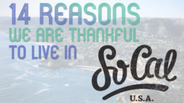 14 Reasons We Are Thankful To Live in SoCal