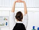 Enjoy a stretching break. Enjoy a stretching break.