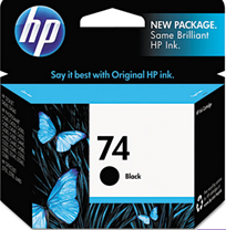 HP Ink Cartridge in Box