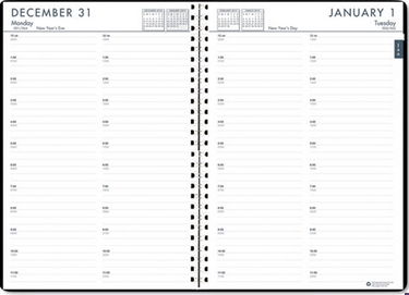 Opened Up Work Planner for Dec 31 & Jan. 1st
