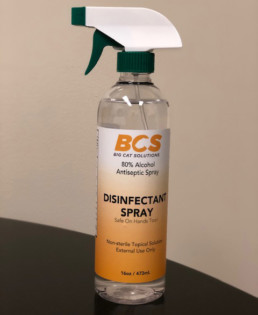 BCS disinfectant spray